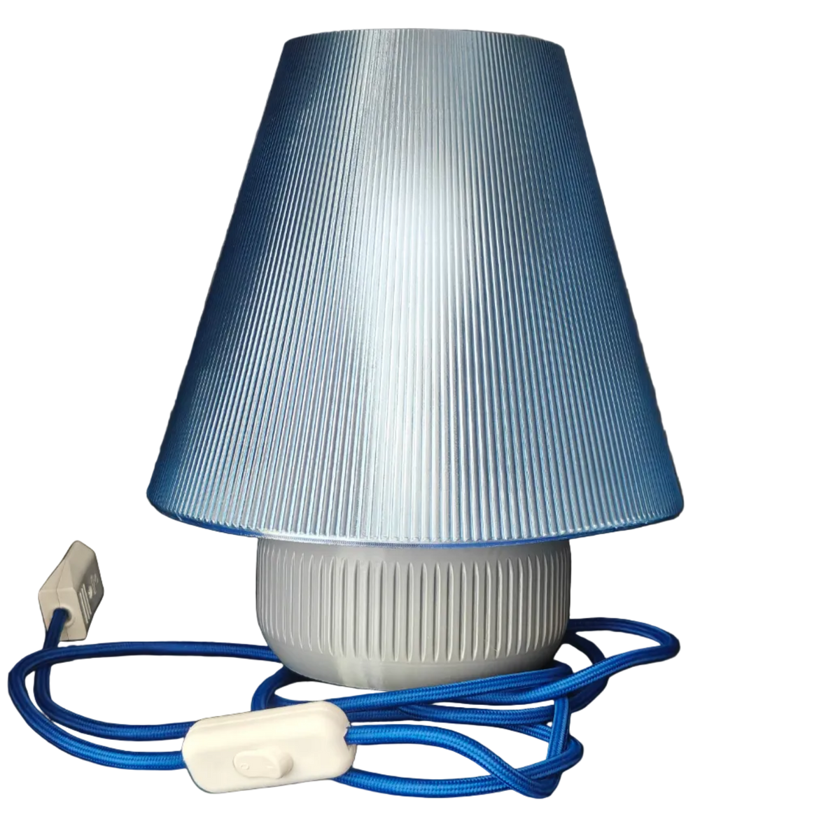 LEAH 013 colorful 3D-printed table lamp by Svetlana Lampe