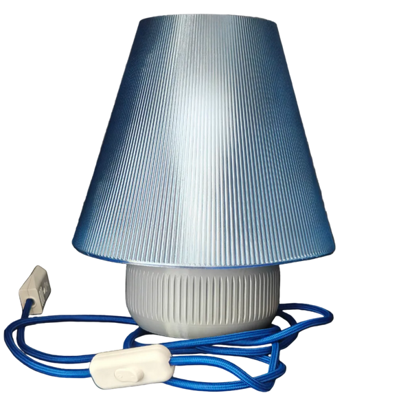 LEAH 013 colorful 3D-printed table lamp by Svetlana Lampe