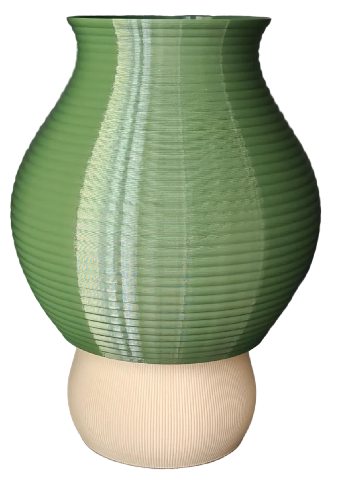 LEAH 018 colorful 3D-printed table lamp by Svetlana Lampe