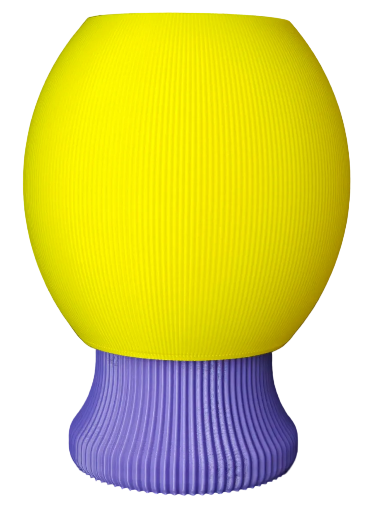 LEAH 007 colorful 3D-printed table lamp by Svetlana Lampe
