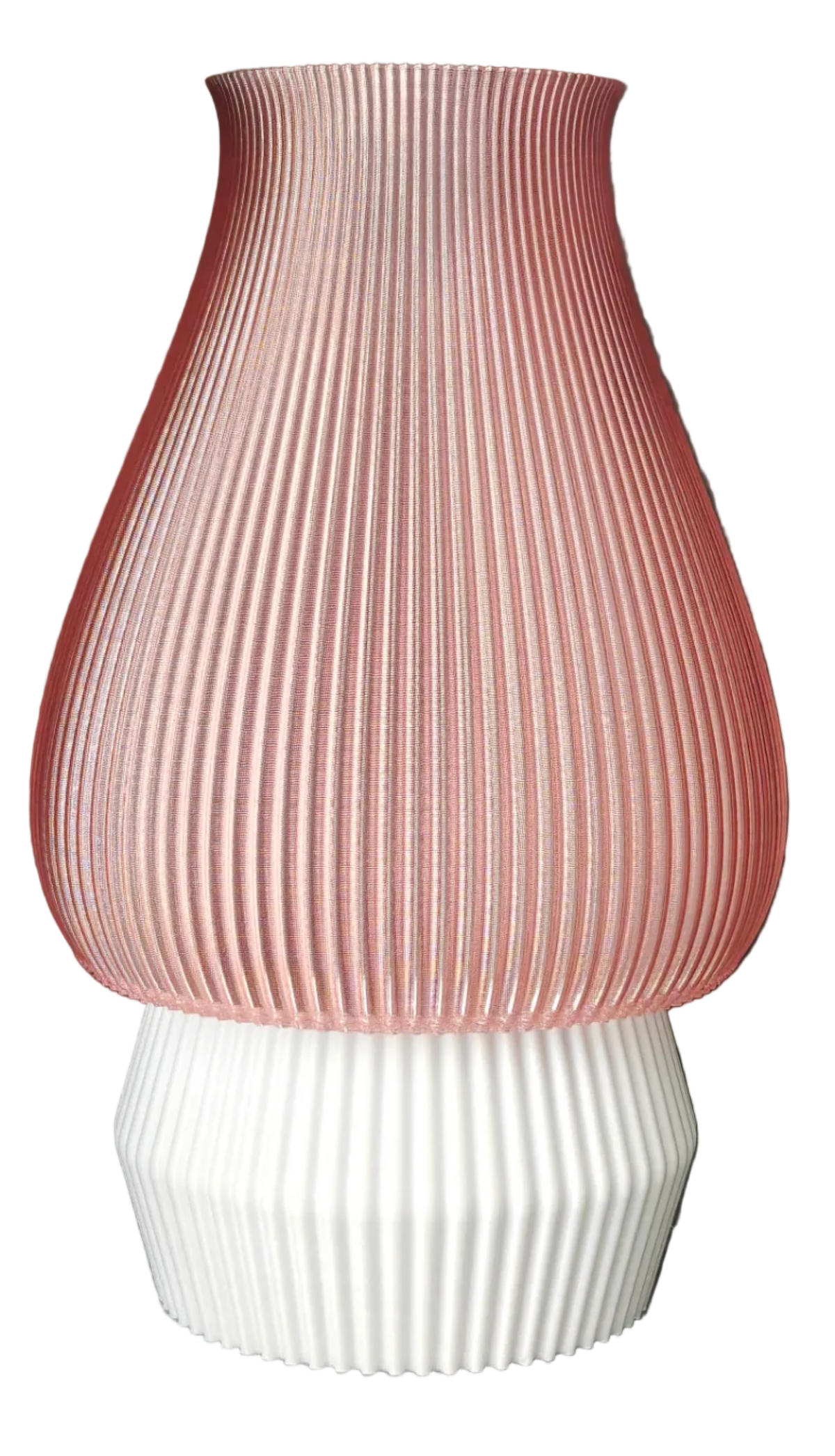 LEAH 004 colorful 3D-printed table lamp by Svetlana Lampe