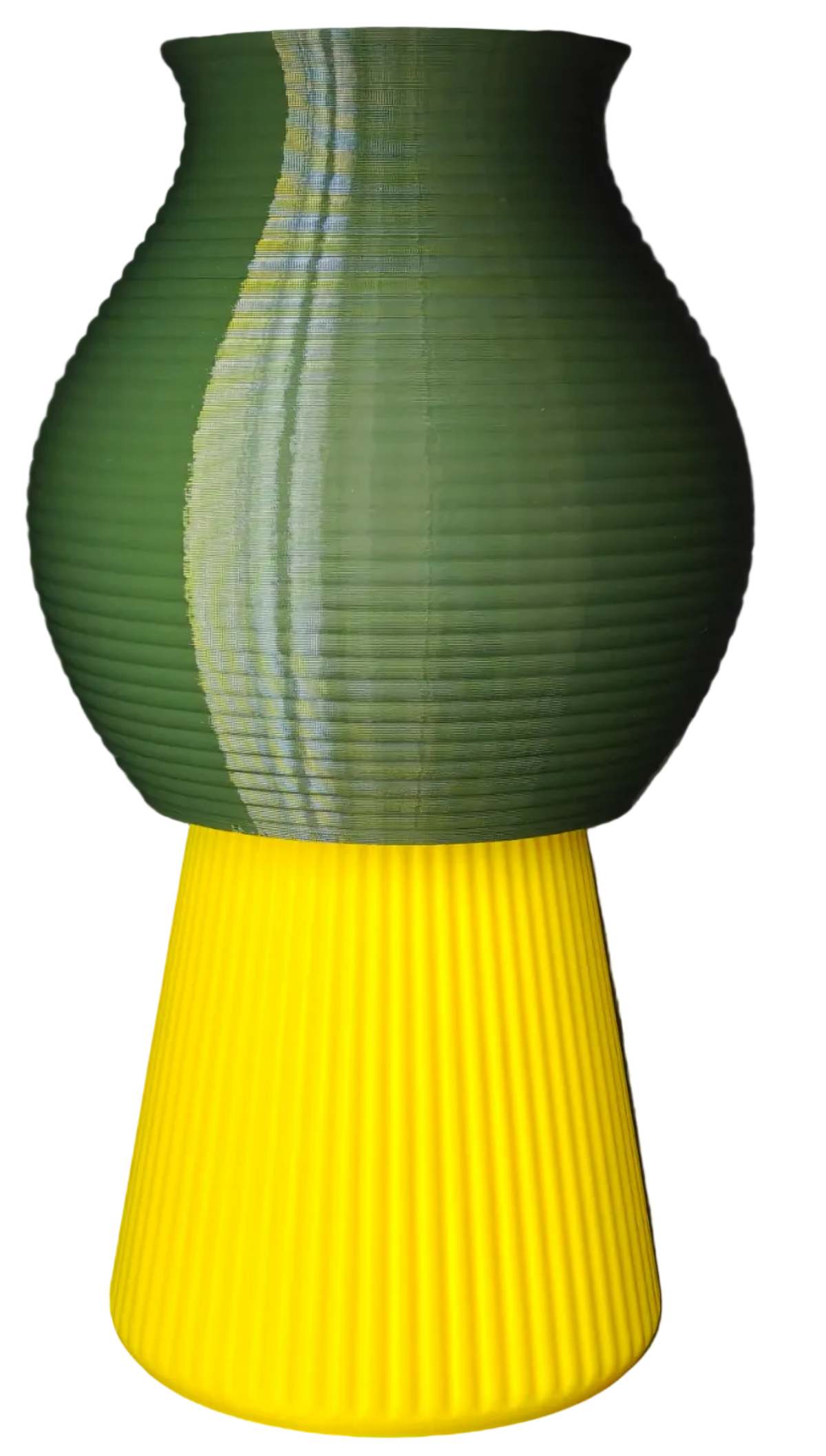 LEAH 009 colorful 3D-printed table lamp by Svetlana Lampe