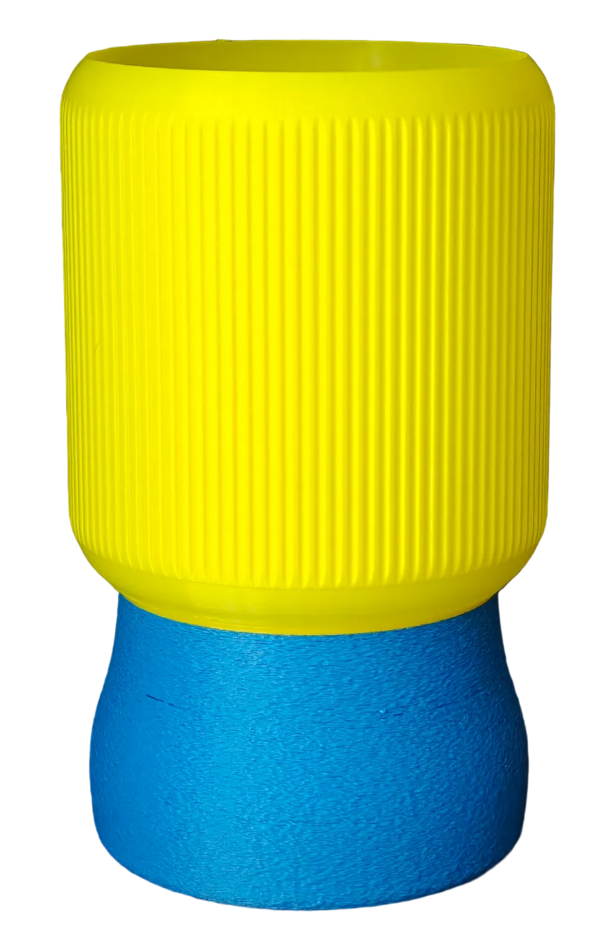 LEAH 017 colorful 3D-printed table lamp by Svetlana Lampe
