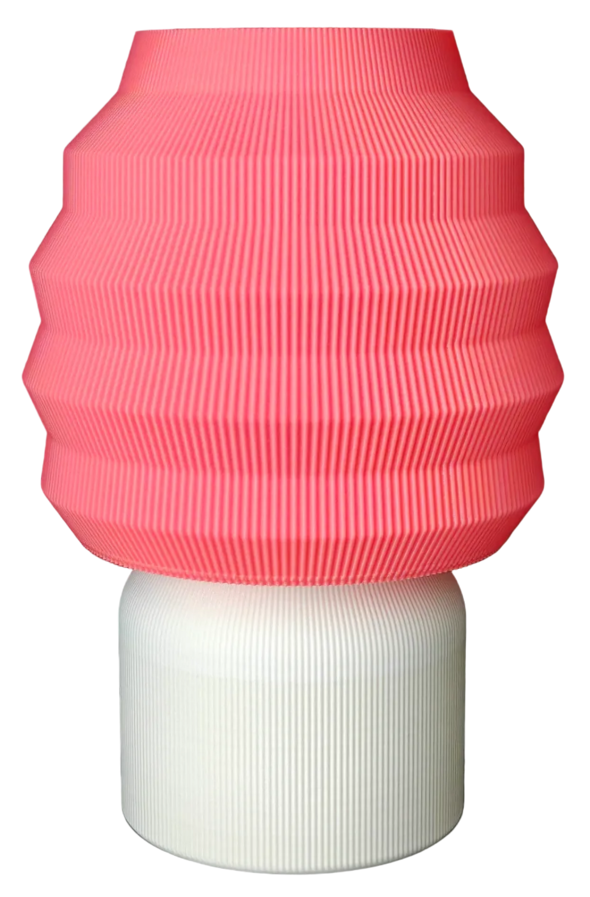 LEAH 011 colorful 3D-printed table lamp by Svetlana Lampe