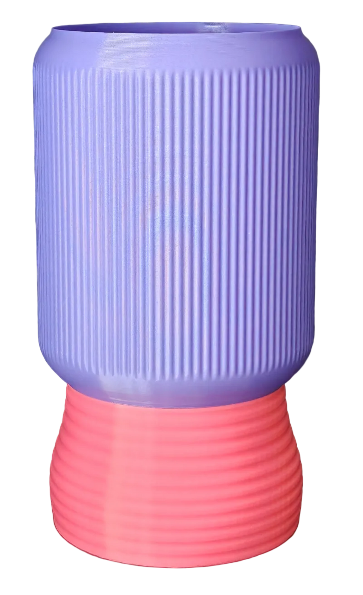 LEAH 014 colorful 3D-printed table lamp by Svetlana Lampe
