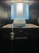 LEAH 001 colorful 3D-printed table lamp by Svetlana Lampe